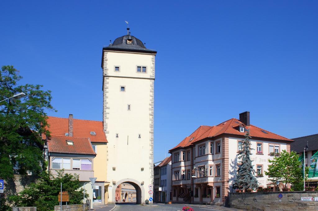 Hotel Gasthof Baren Ochsenfurt Exterior foto