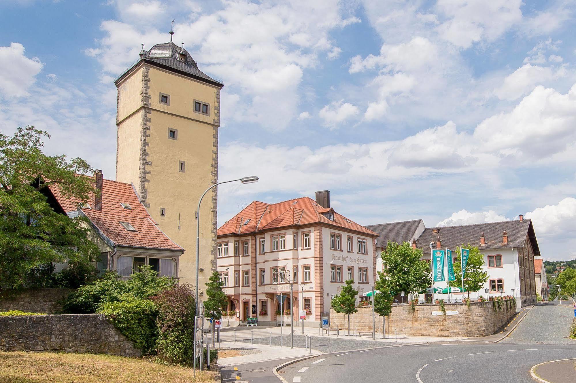 Hotel Gasthof Baren Ochsenfurt Exterior foto