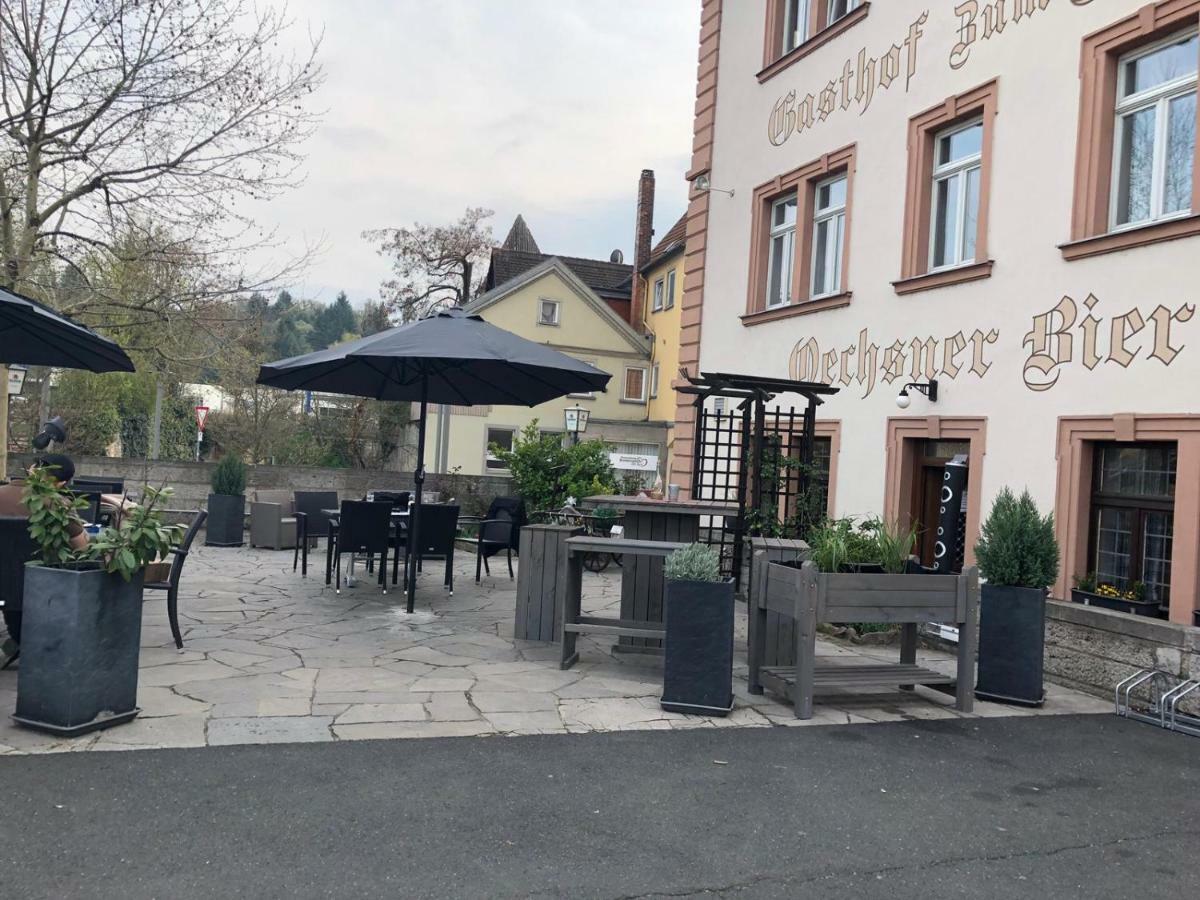 Hotel Gasthof Baren Ochsenfurt Exterior foto