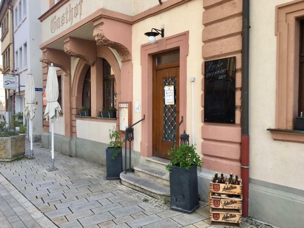 Hotel Gasthof Baren Ochsenfurt Exterior foto