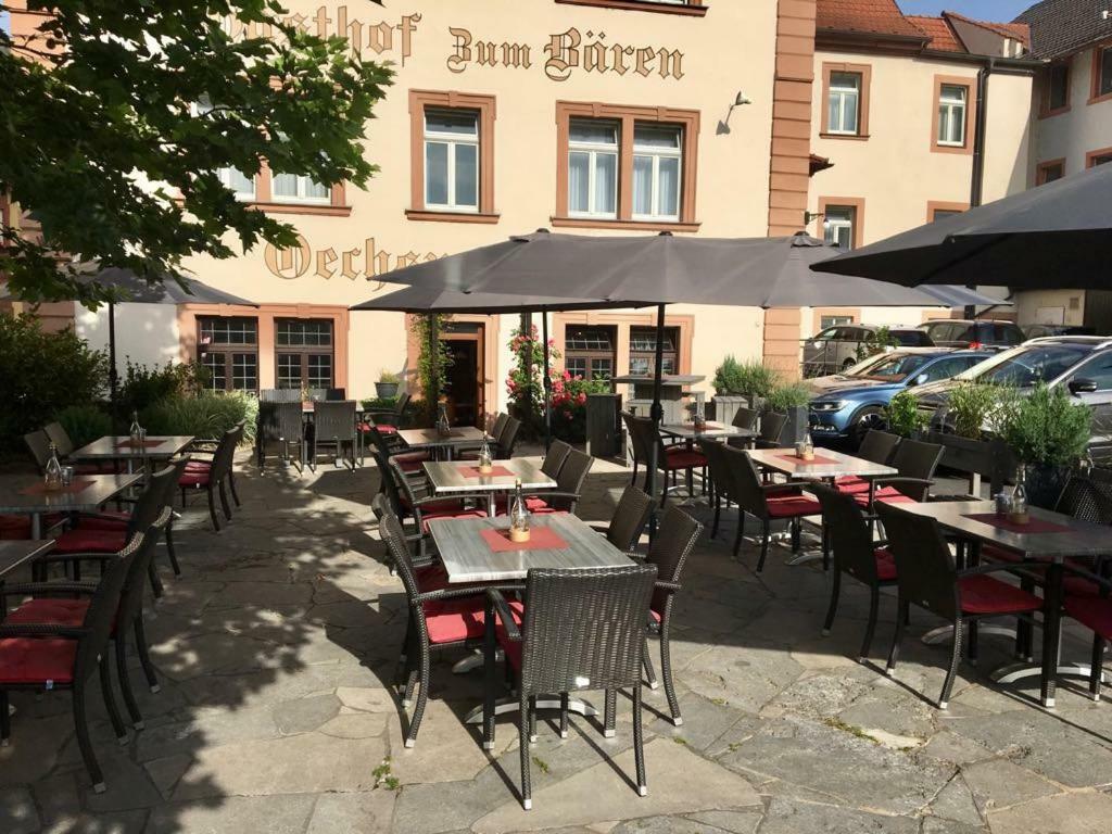 Hotel Gasthof Baren Ochsenfurt Exterior foto